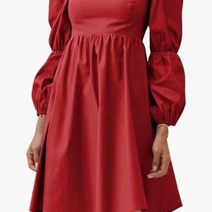 Exlura red dress from Amazon